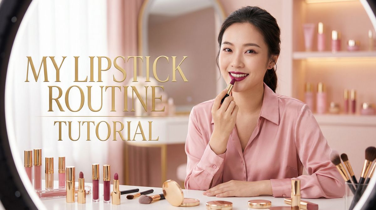 抖音风美妆视频教程