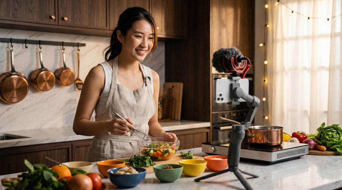 抖音风美食视频